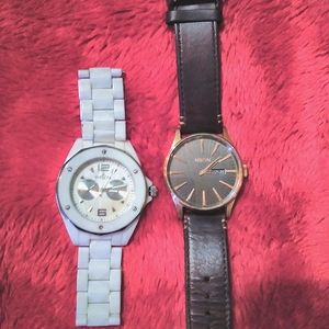 Invicta and nixon watch